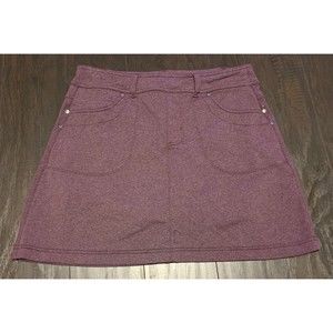 ATHLETA S Small Skort Merlot Skirt With Shorts MINT CONDITION